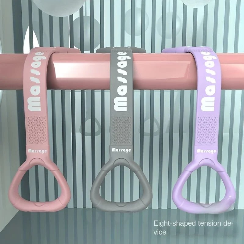 Figure Eight Resistance Band with Handles Full Body Non Slip Textured Grip Durable - Image 5