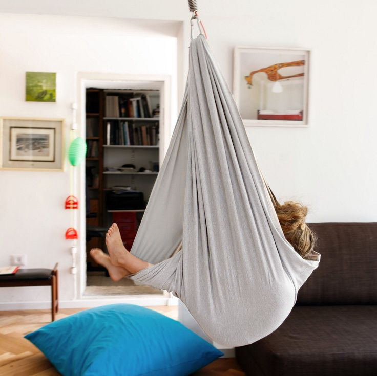 Therapy Sensory Swing for Children – Calming Cocoon-Style Hanging Chair | Indoor Compression Swing for Focus, Relaxation & Sensory Support