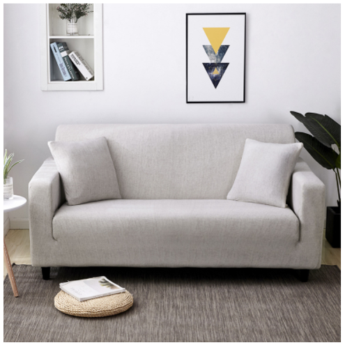 Fitted Stretch Sofa Slipcover for Three Seater with Elastic Printed Patterns Outdoor With Cover - Image 13