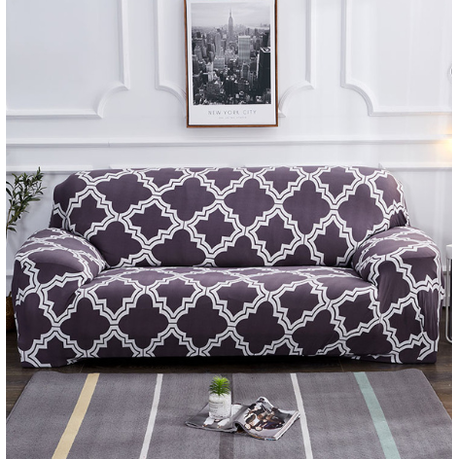 Fitted Stretch Sofa Slipcover with Elastic Cover and Matching Pillowcases Outdoor - Image 27