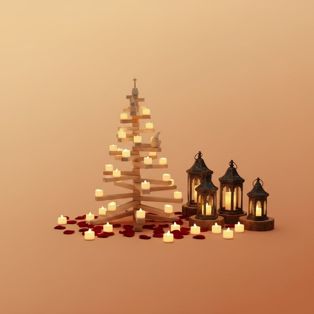 Flameless LED Tea Lights Candles Battery - Image 5
