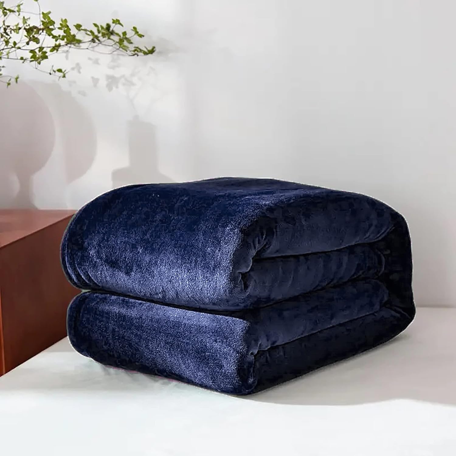 Fleece Throw Blanket with Faux Fur Plush Softness for Sofa and Bed Lightweight Cozy - Image 11