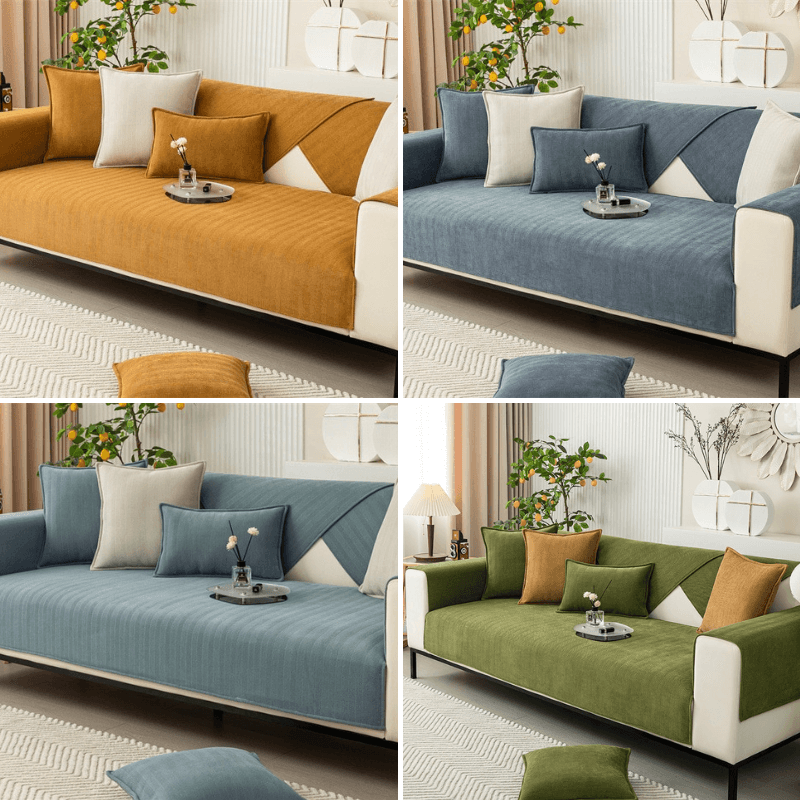 Cozy Anti-Slip Sofa Cover for Home Use – Soft Protective Couch Cover for Living Room Comfort and Daily Protection