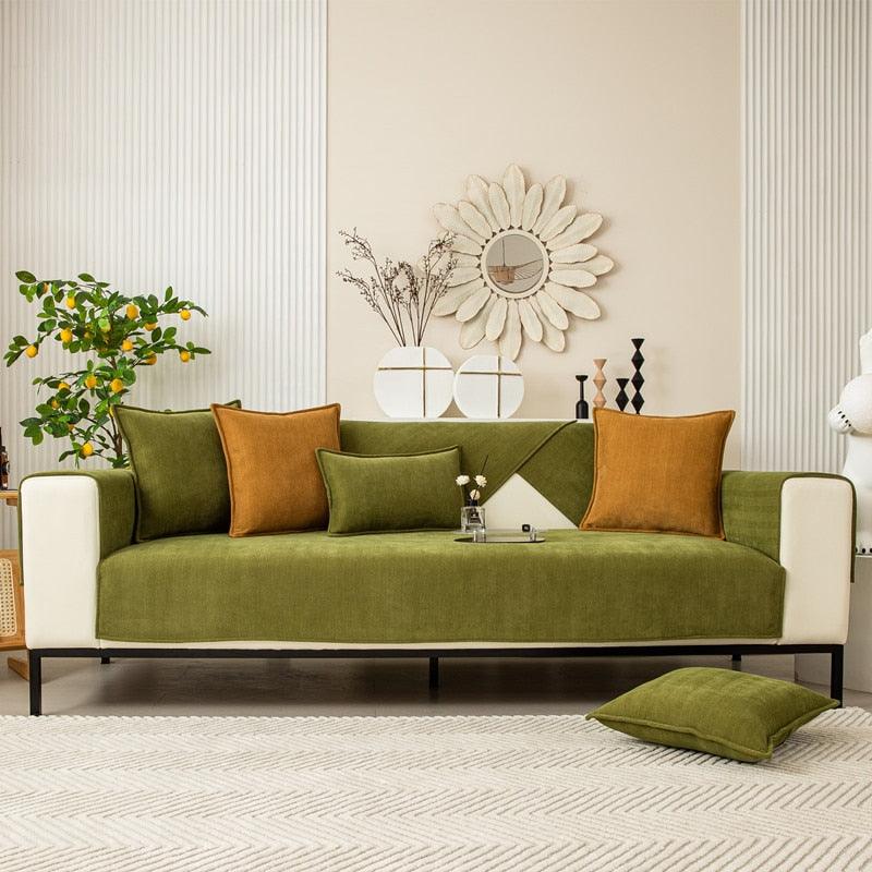 Cozy Anti-Slip Sofa Cover for Home Use – Soft Protective Couch Cover for Living Room Comfort and Daily Protection
