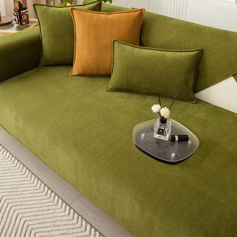 Cozy Anti-Slip Sofa Cover for Home Use – Soft Protective Couch Cover for Living Room Comfort and Daily Protection