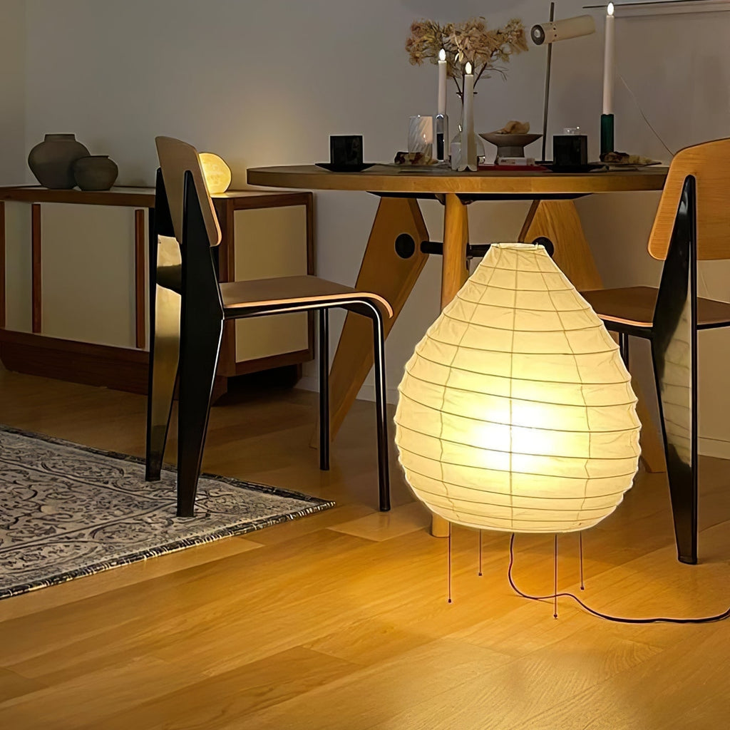 Floor Lamp Paper Lamp Ambient Lighting Indoor Lighting Decorative - Image 14