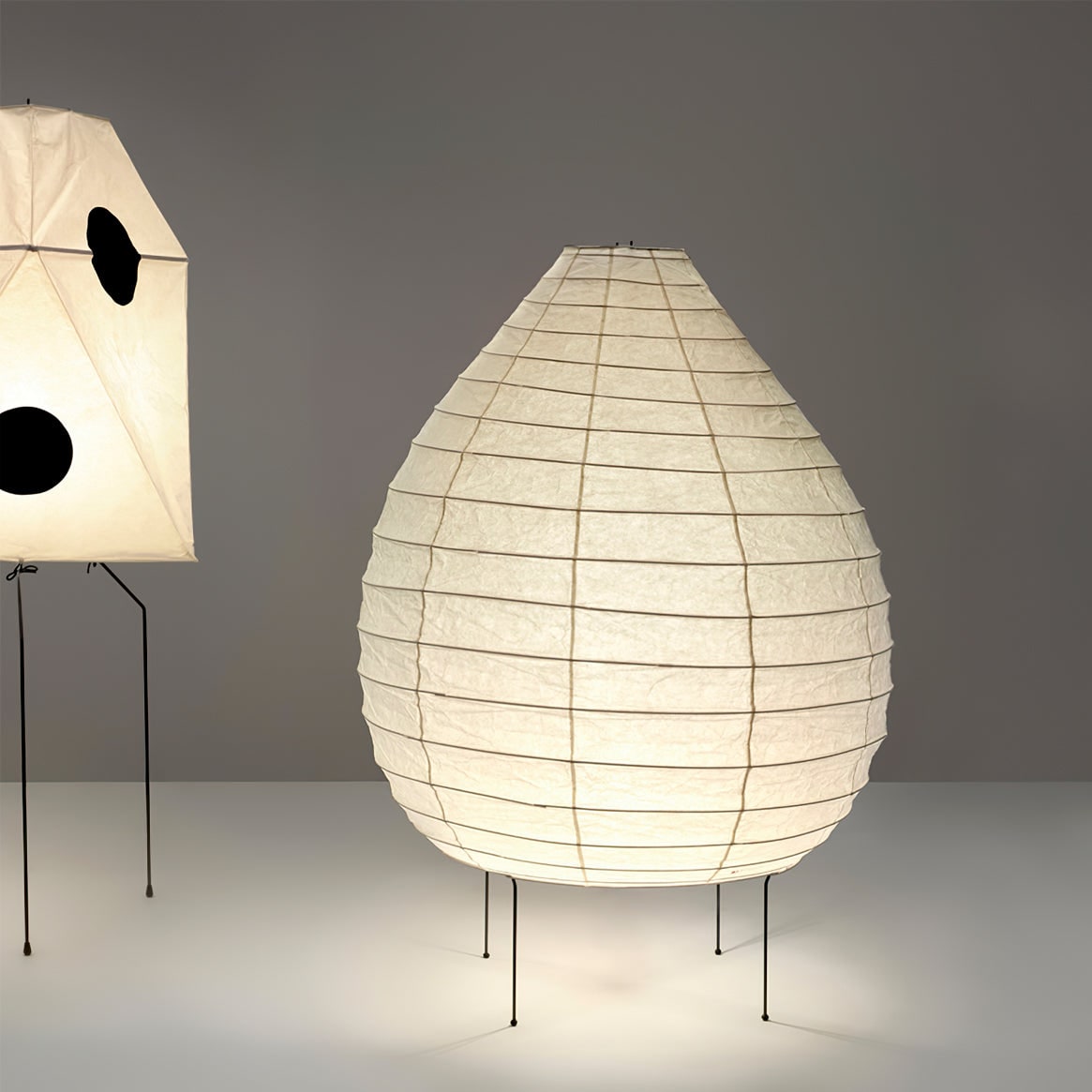 Floor Lamp Paper Lamp Ambient Lighting Indoor Lighting Decorative - Image 19
