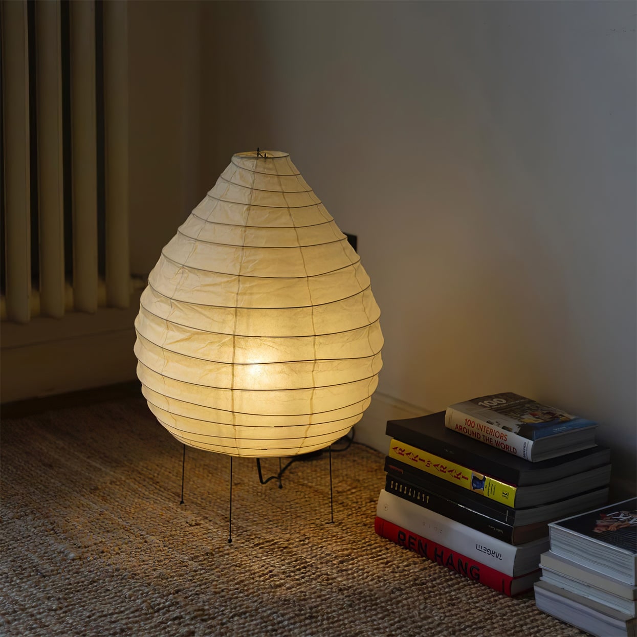 Floor Lamp Paper Lamp Ambient Lighting Indoor Lighting Decorative - Image 3