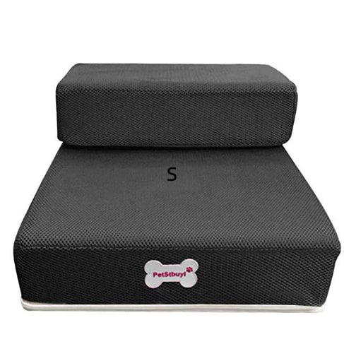 Foam Dog Stairs for Cats with Collapsible Two-Step Foldable Design and Cover Pet - Image 12