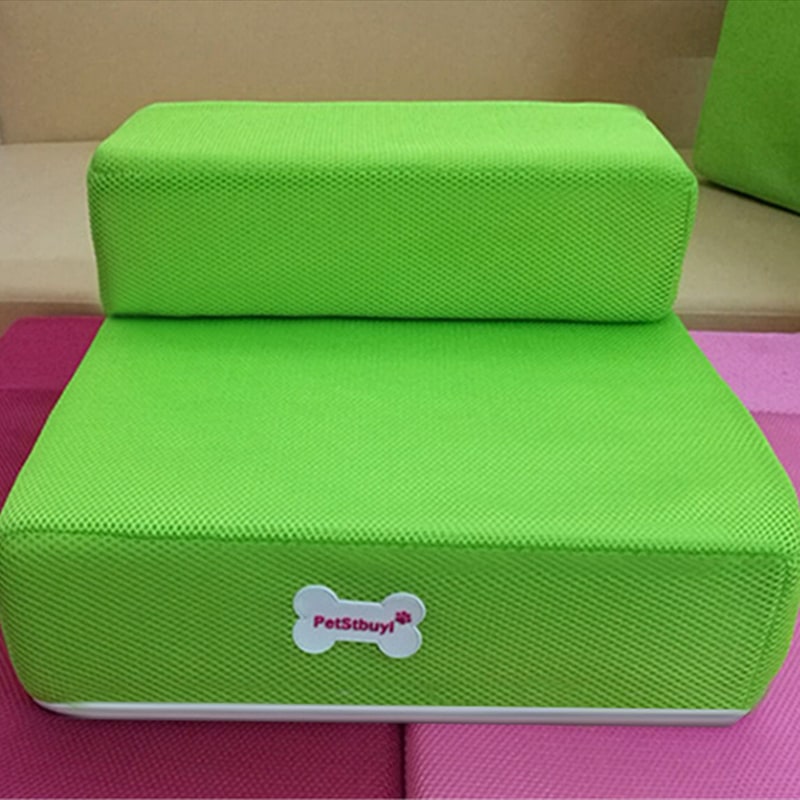 Foam Dog Stairs for Cats with Collapsible Two-Step Foldable Design and Cover Pet - Image 18