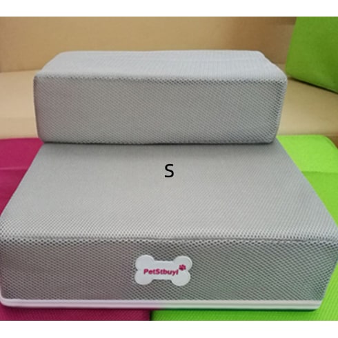 Foam Dog Stairs for Cats with Collapsible Two-Step Foldable Design and Cover Pet - Image 2