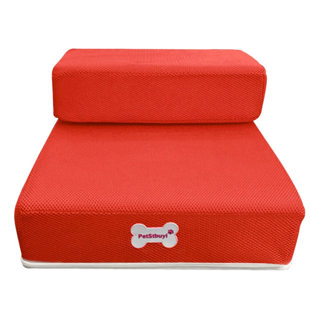Foam Dog Stairs for Cats with Collapsible Two-Step Foldable Design and Cover Pet - Image 24