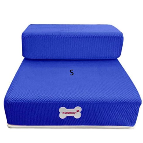 Foam Dog Stairs for Cats with Collapsible Two-Step Foldable Design and Cover Pet - Image 4