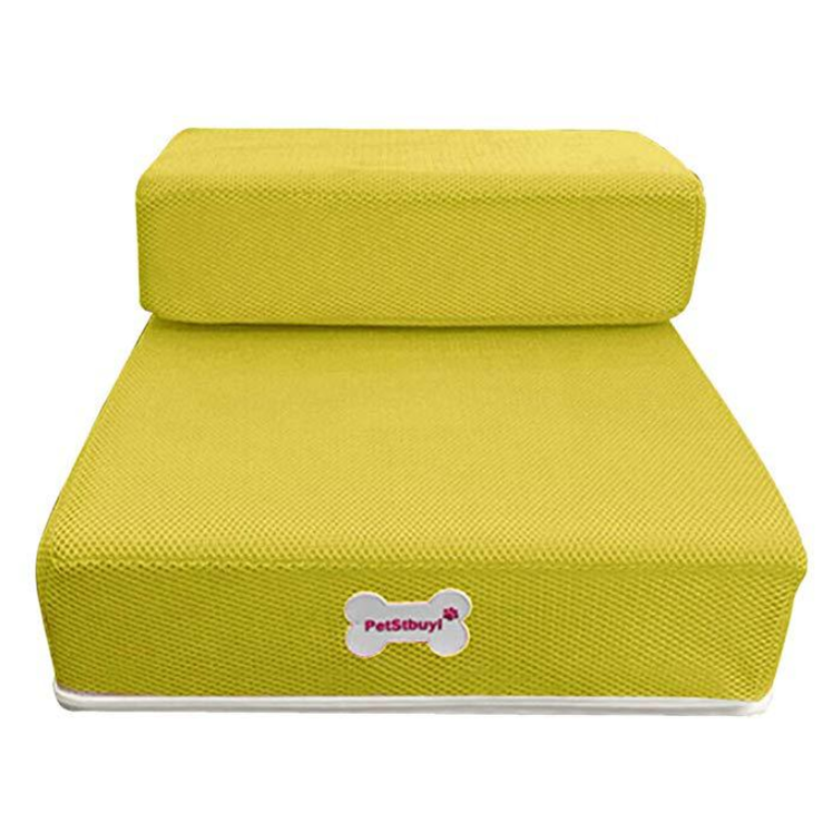 Foam Dog Stairs for Cats with Collapsible Two-Step Foldable Design and Cover Pet - Image 7
