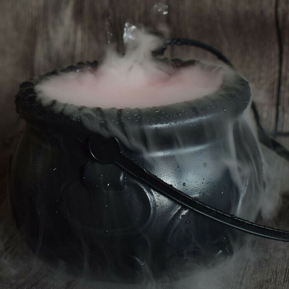 Fog Maker Machine Cauldron Smoke with Color-Changing LED Mist for Halloween Décor - Image 5