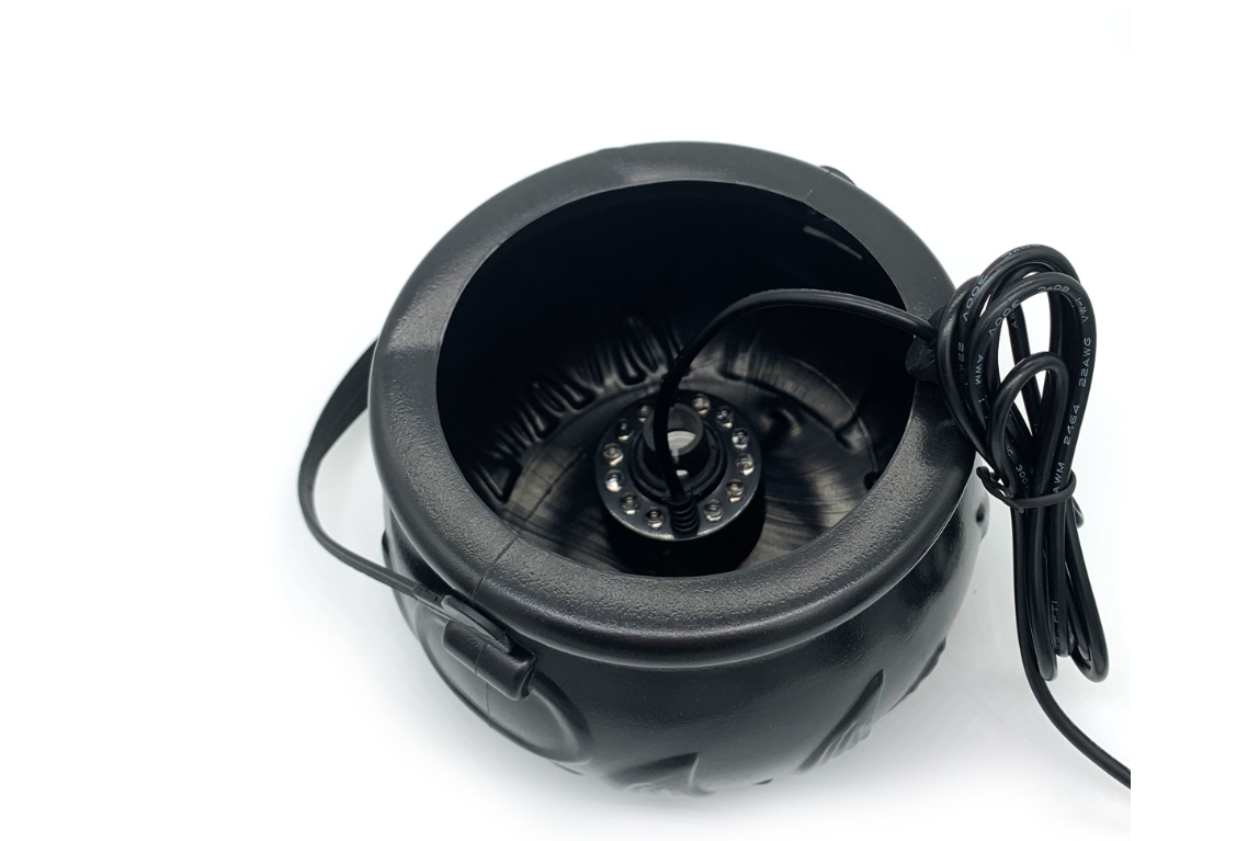 Fog Maker Machine Cauldron Smoke with Color-Changing LED Mist for Halloween Décor - Image 6