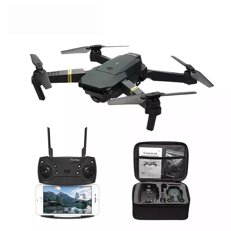 Foldable Camera Drone Quadcopter with Remote Control and Fpv Live View Kit - Image 6