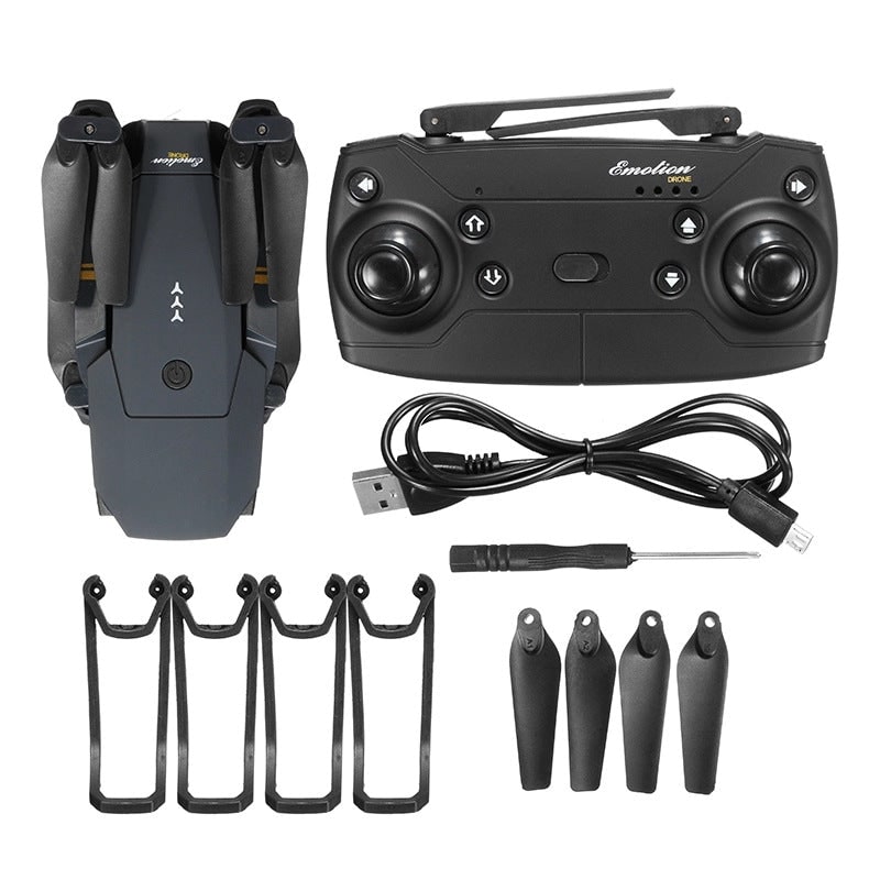 Foldable Camera Drone Quadcopter with Remote Control and Fpv Live View Kit - Image 7