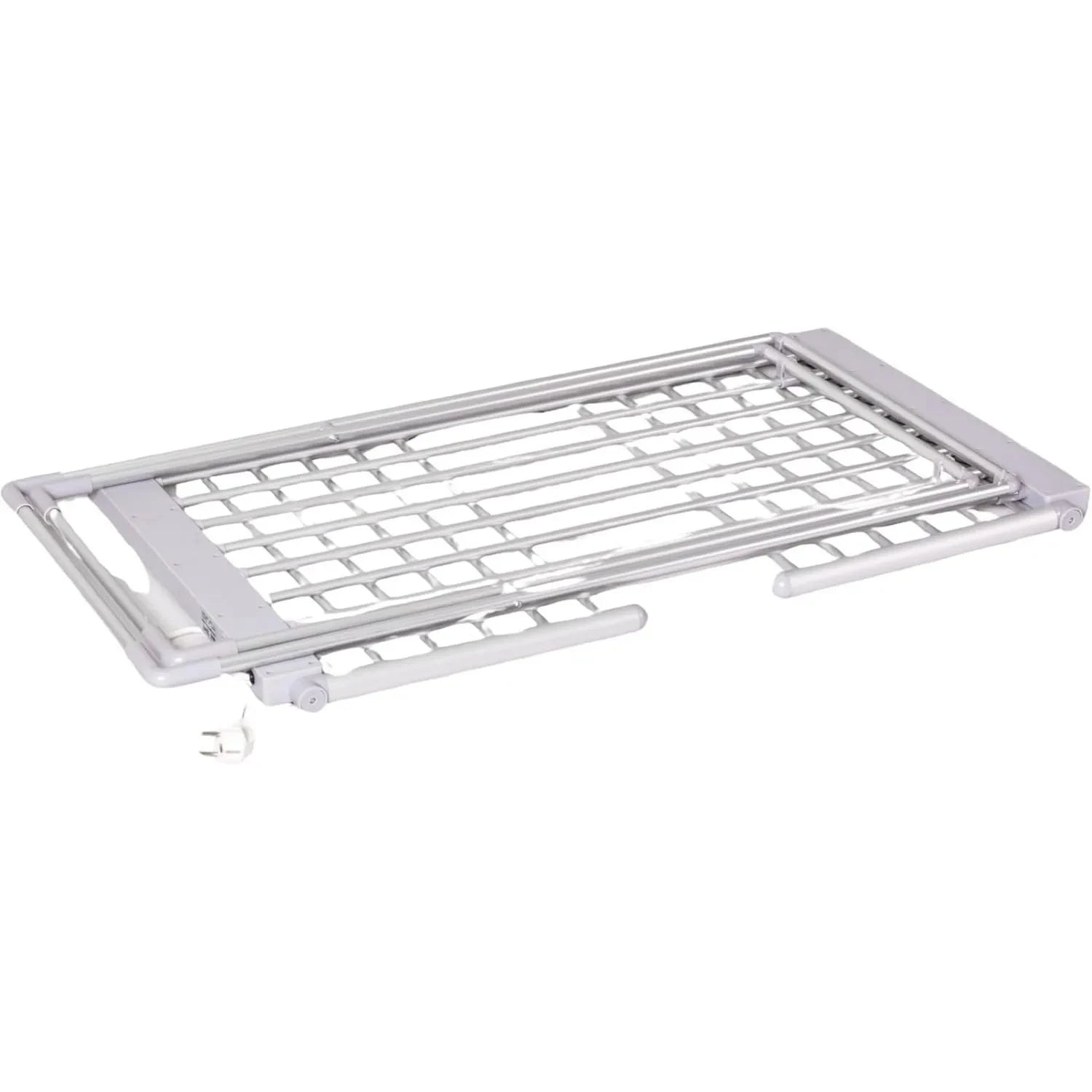 Foldable Clothes Drying Rack Heated Electric Aluminum Portable Folding Wings Airer - Image 2