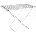 Foldable Clothes Drying Rack Heated Electric Aluminum Portable Folding Wings Airer - Image 7