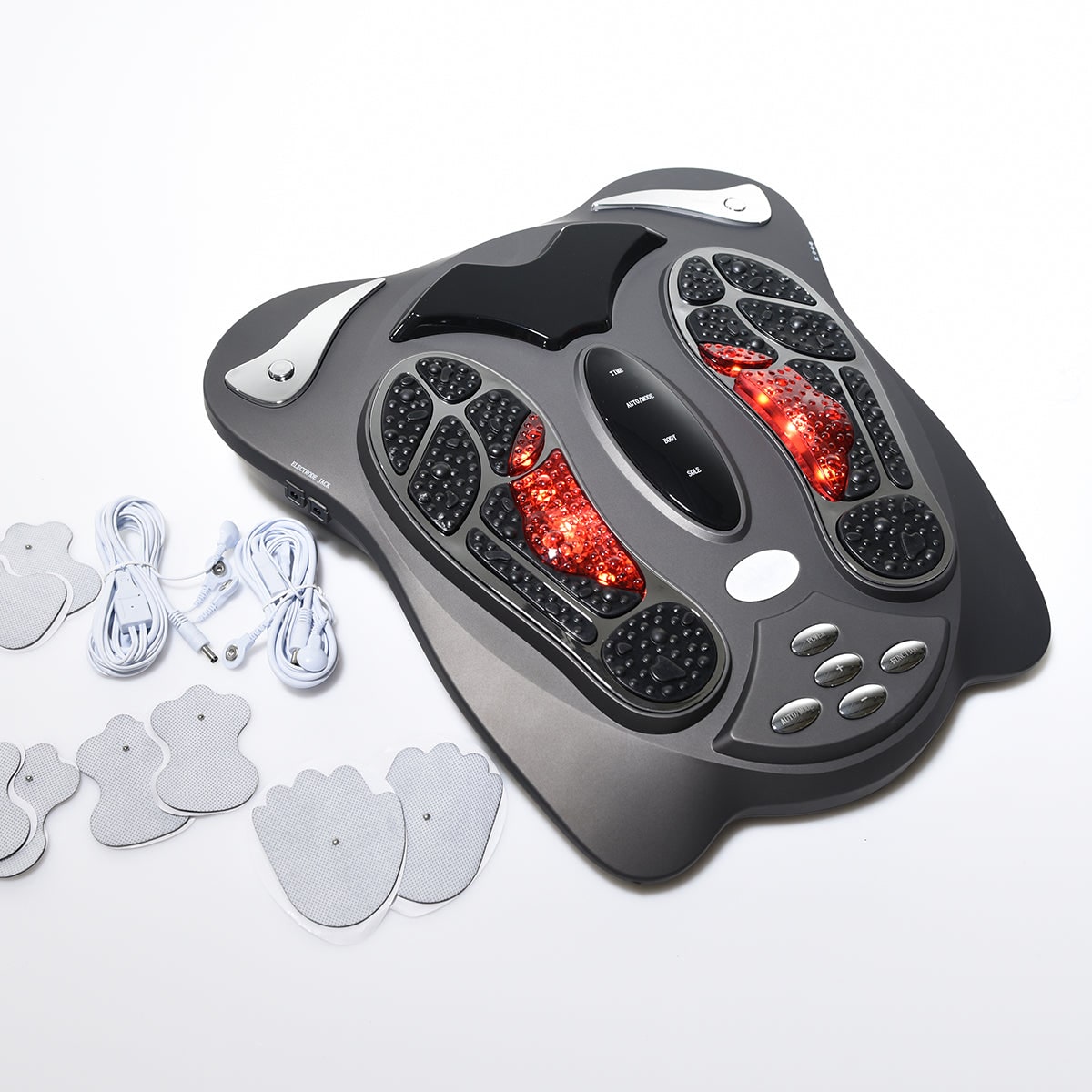 Foot Circulation Machine Tens Ems Massager Wireless Remote Electrode Pads - Image 2