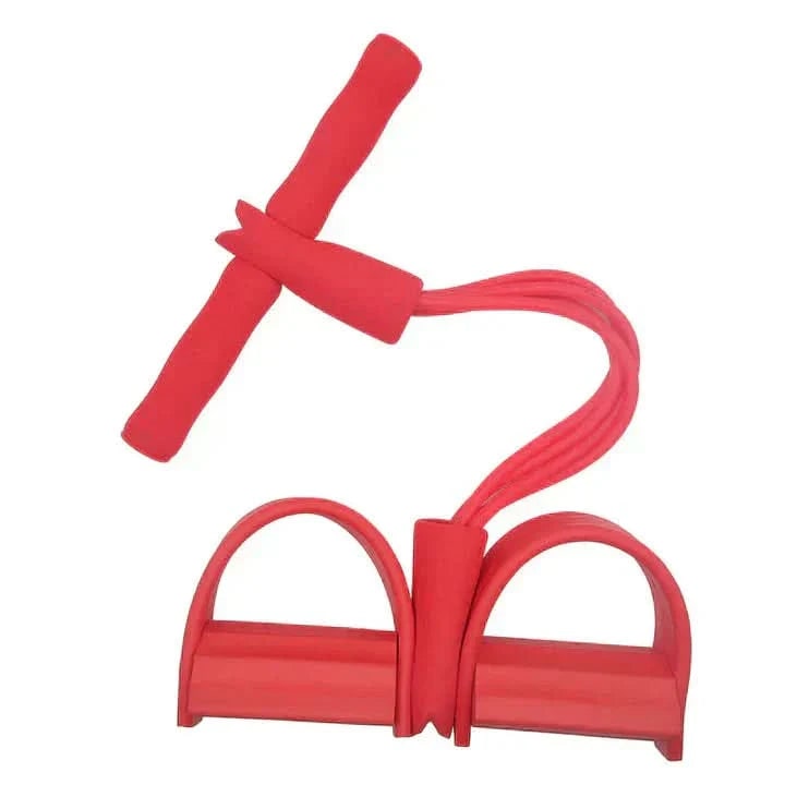 Foot Pedal Resistance Band Non Slip Leg Exercise Foam Handle Portable Lightweight - Image 5