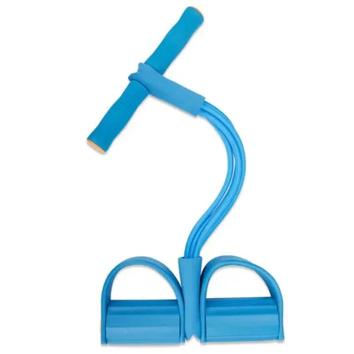 Foot Pedal Resistance Band Non Slip Leg Exercise Foam Handle Portable Lightweight - Image 6