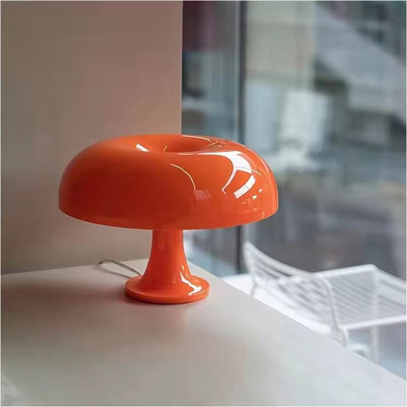 Minimalist LED Mushroom Table Lamp for Bedroom and Living Room – Modern Ambient Lighting for Stylish Home Decor