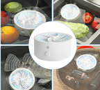Battery-Powered Food Cleaning Device for Kitchen Use – Portable Produce Washer for Fruits and Vegetables at Home