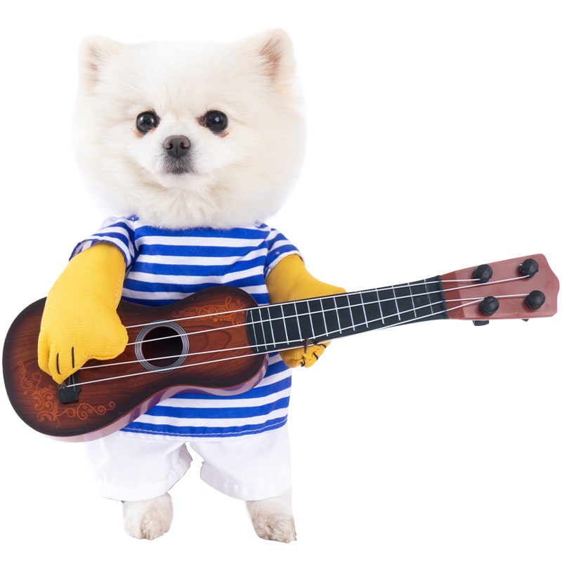 Funny Hot Dog and Dalmatian Costume with Plush Details and Adjustable Straps Human - Image 15