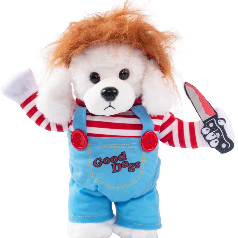 Funny Hot Dog and Dalmatian Costume with Plush Details and Adjustable Straps Human - Image 24