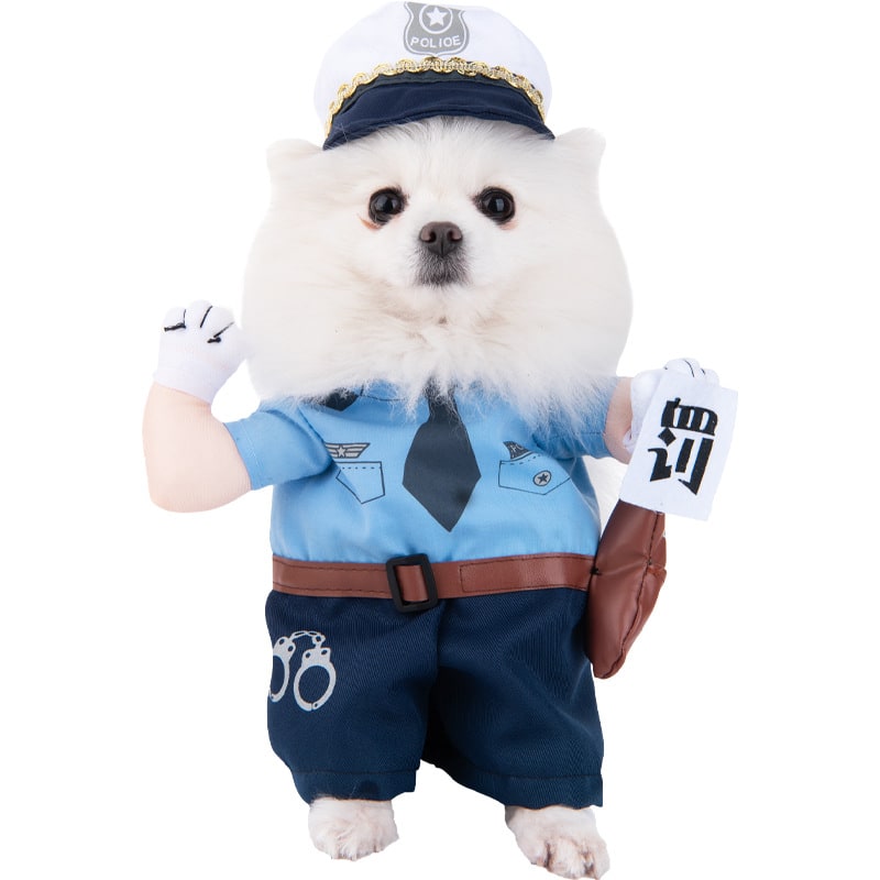 Funny Hot Dog and Dalmatian Costume with Plush Details and Adjustable Straps Human - Image 27