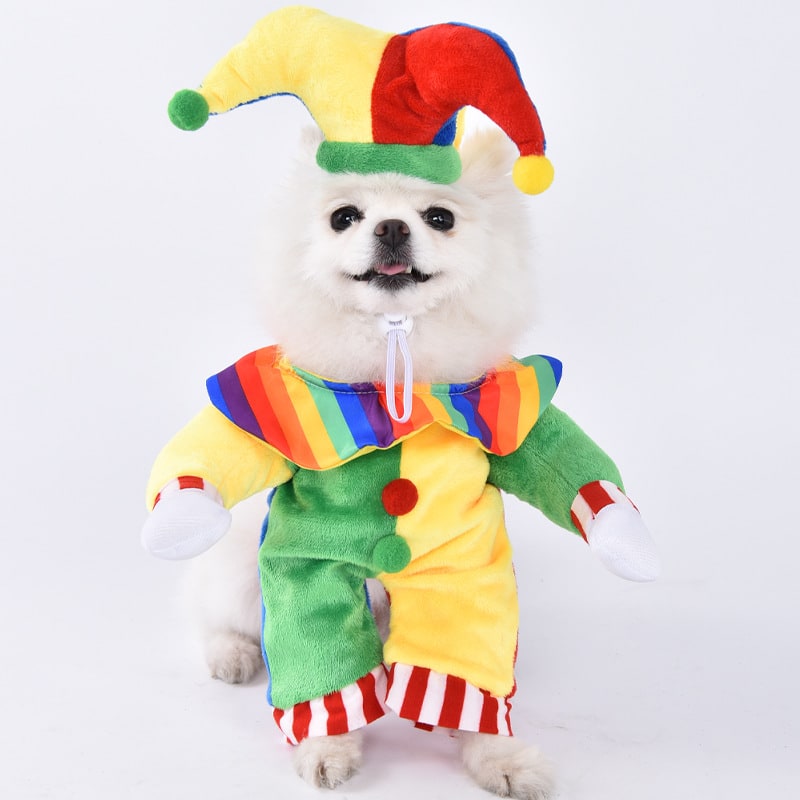 Funny Hot Dog and Dalmatian Costume with Plush Details and Adjustable Straps Human - Image 8