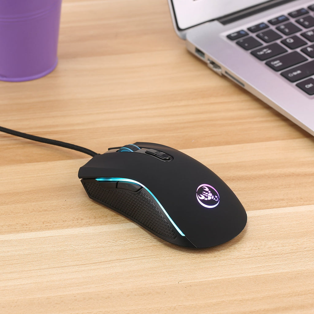 Gaming Keyboard Ergonomic Wired Mouse Full Size Rgb Floating Keys and Numeric Keypad - Image 4