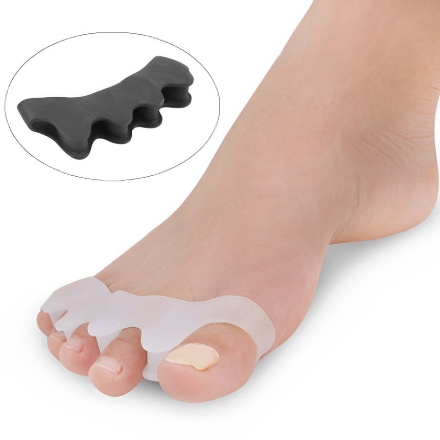 Gel Toe Separators Straightener Hammer Corrector Silicone Flexible Pair Waterproof Pad - Image 1