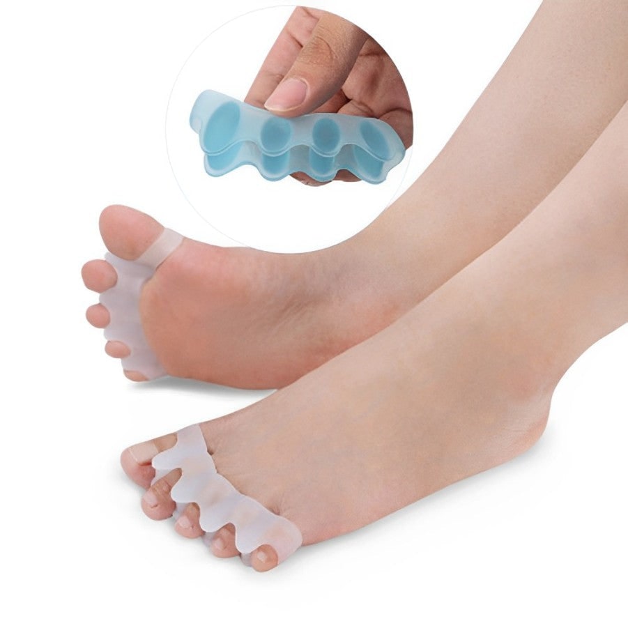 Gel Toe Separators Straightener Hammer Corrector Silicone Flexible Pair Waterproof Pad - Image 3