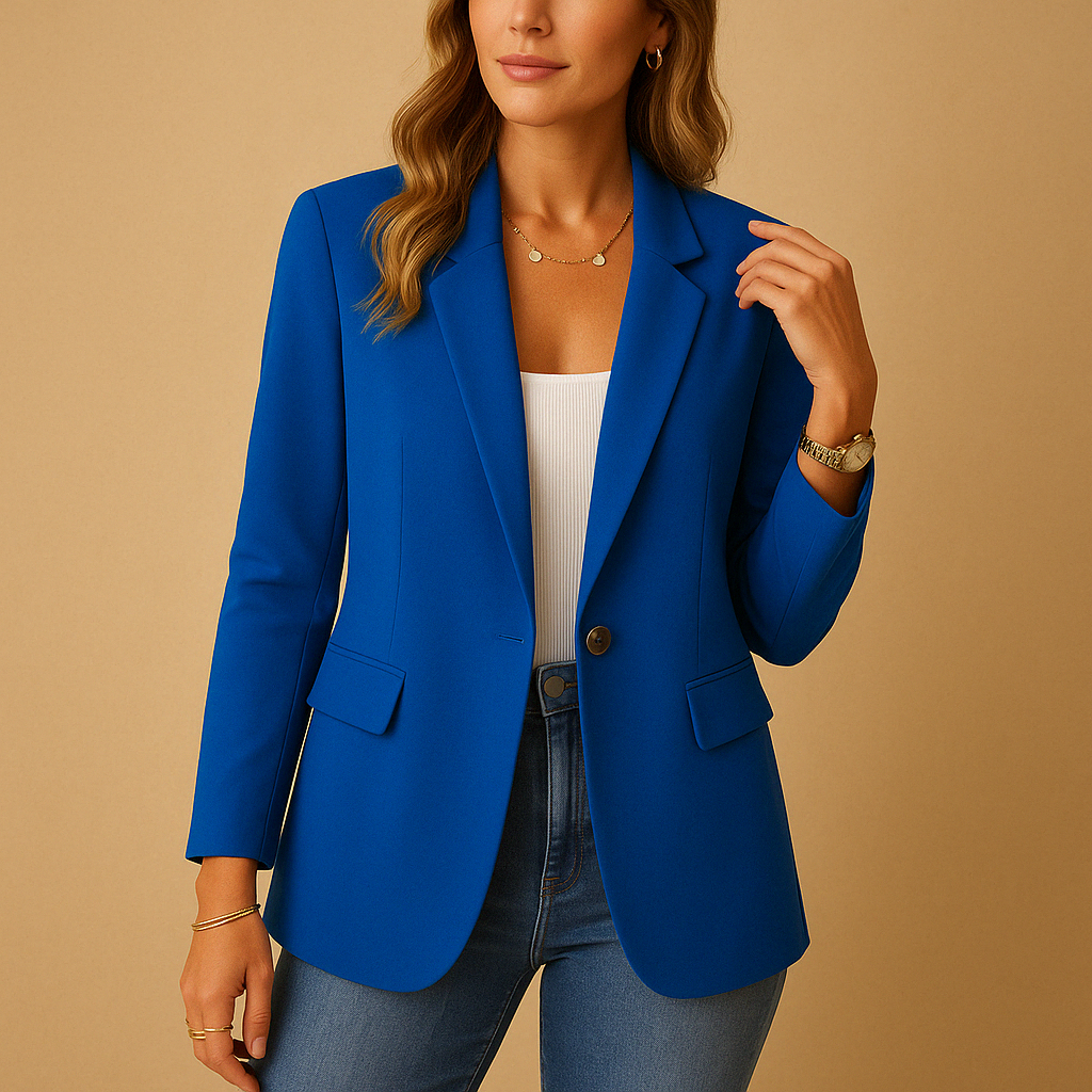Classic Stretch Tailored Blazer for Women