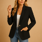 Classic Stretch Tailored Blazer for Women