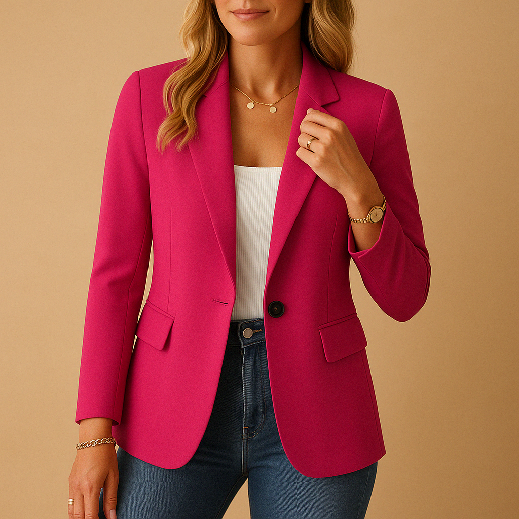 Classic Stretch Tailored Blazer for Women