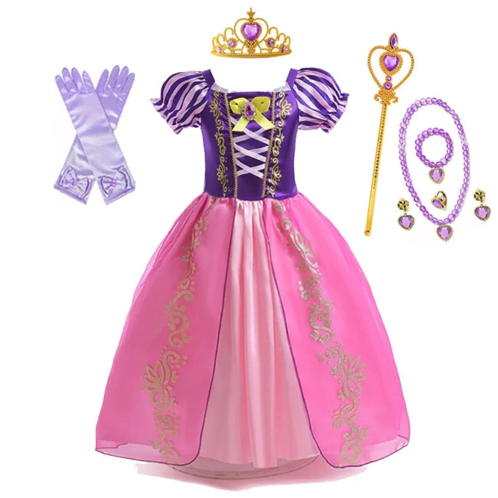 Girls' Halloween Princess Costume and Dresses for Tiara Dress Up Games - Image 12