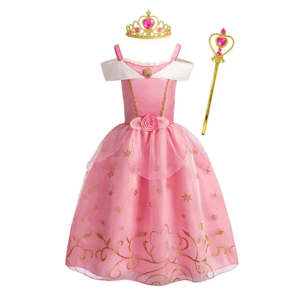 Girls' Halloween Princess Costume and Dresses for Tiara Dress Up Games - Image 14