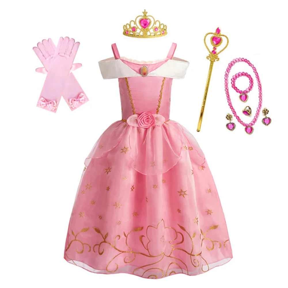 Girls' Halloween Princess Costume and Dresses for Tiara Dress Up Games - Image 15