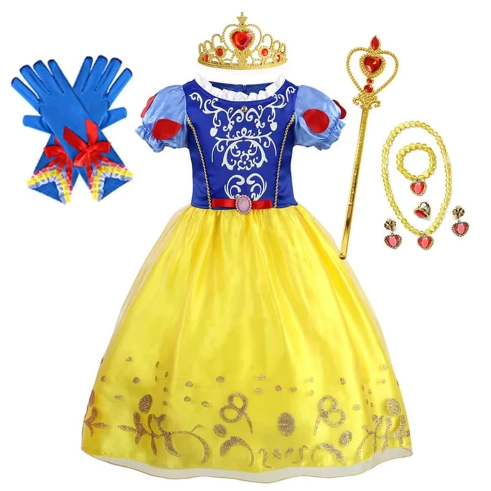 Girls' Halloween Princess Costume and Dresses for Tiara Dress Up Games - Image 18