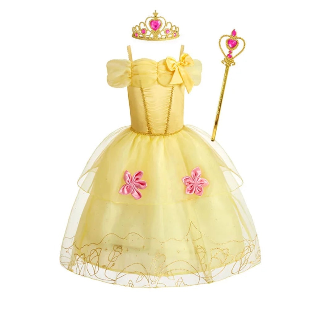 Girls' Halloween Princess Costume and Dresses for Tiara Dress Up Games - Image 2