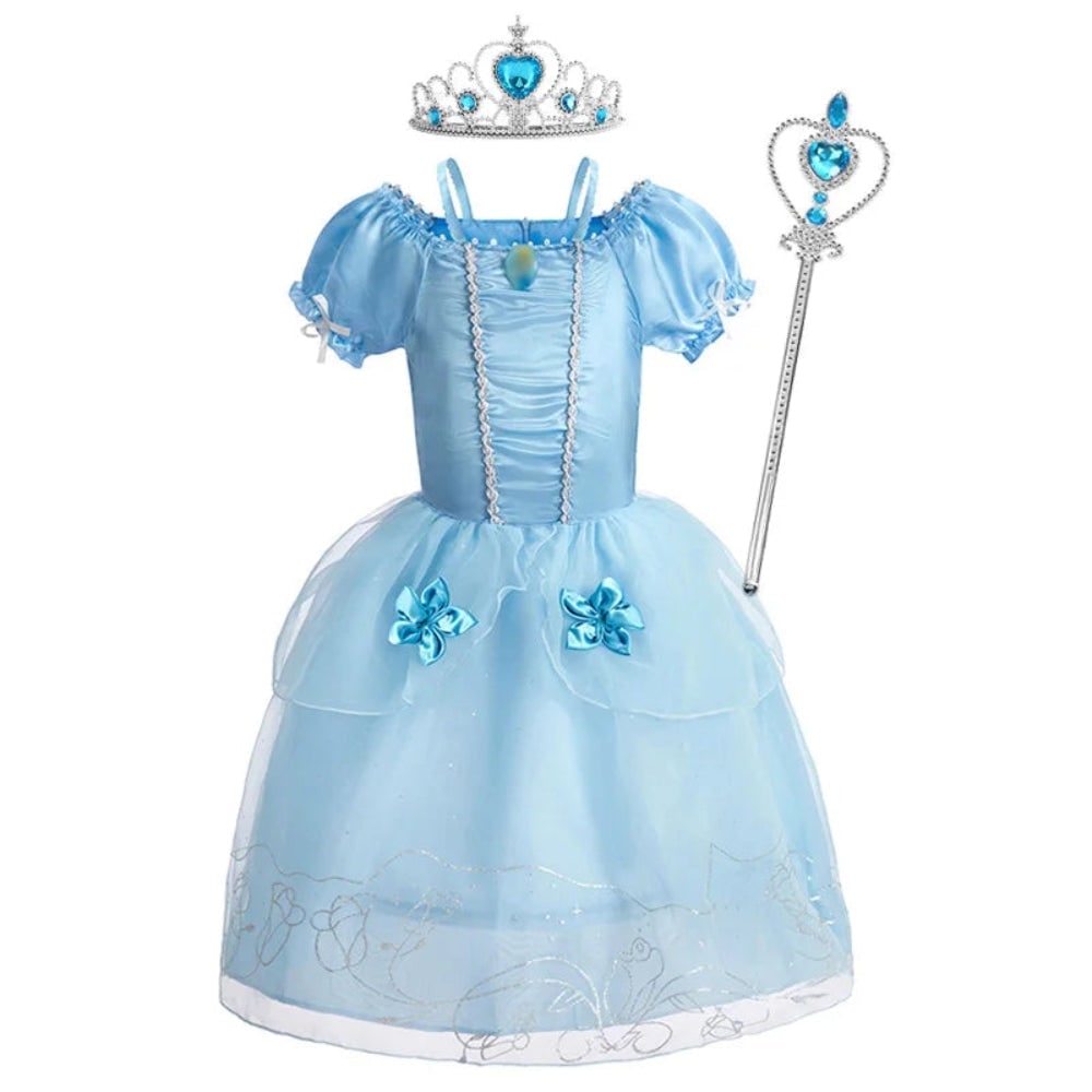 Girls' Halloween Princess Costume and Dresses for Tiara Dress Up Games - Image 5
