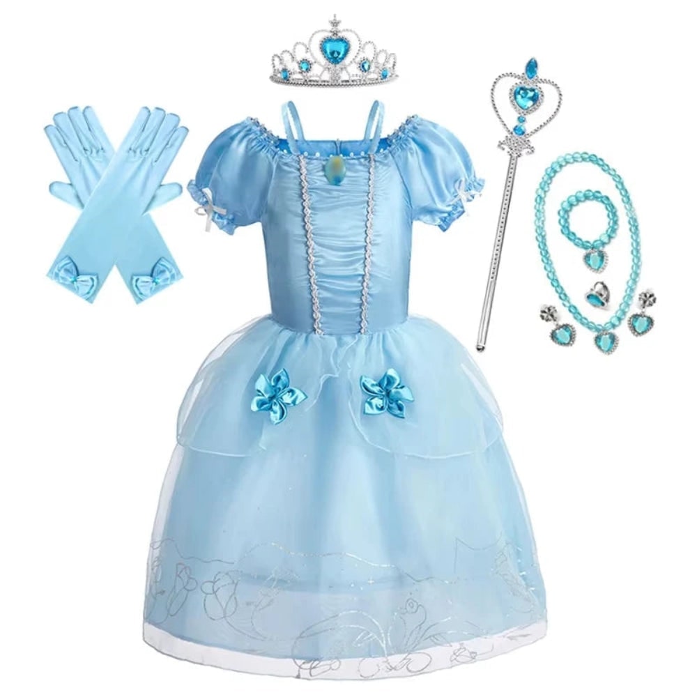 Girls' Halloween Princess Costume and Dresses for Tiara Dress Up Games - Image 6