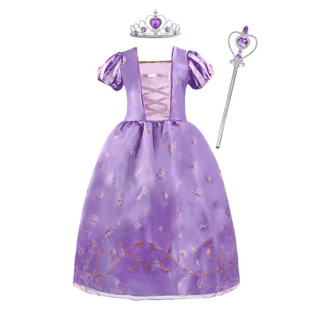Girls' Halloween Princess Costume and Dresses for Tiara Dress Up Games - Image 8