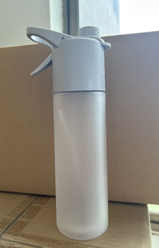 Girls' Misting Stainless Steel Water Bottle with Spray Trigger Flip-Top Spout for Sports Fitness - Image 33