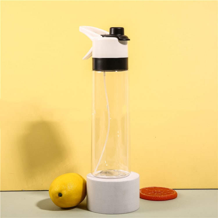 Girls' Misting Stainless Steel Water Bottle with Spray Trigger Flip-Top Spout for Sports Fitness - Image 34