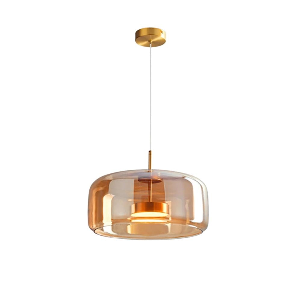 Glass Pendant Lights with LED and Adjustable Cord for Kitchen Island Living Room Ceiling - Image 37